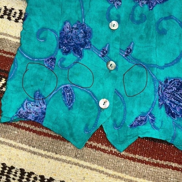 Vintage Floral Boho Top - Picture 6 of 6